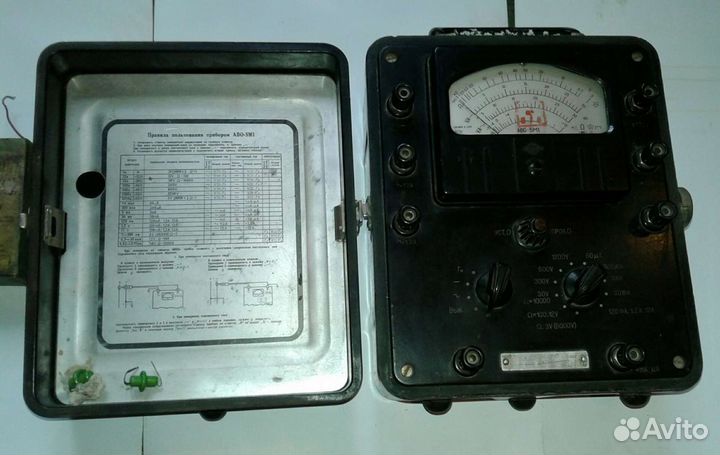 Авометр Ц20, аво-5м1, М5-3, СССР