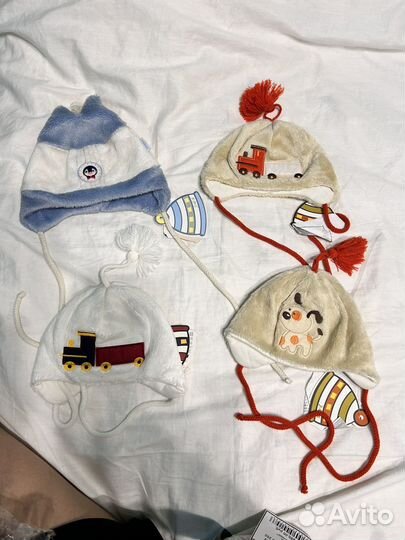 Шапочки на мальчика