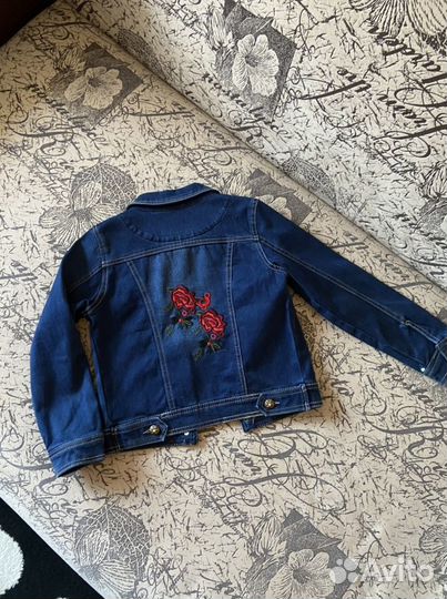 Джинсовка для девочки 110