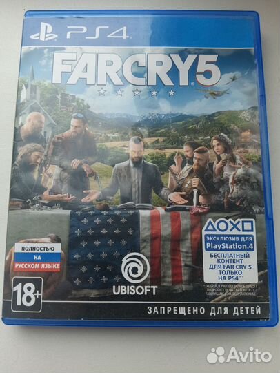 Диск Farcry 5 на ps