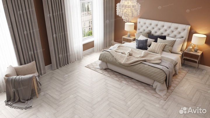 Кварцвиниловая плитка Alpine Floor Parquet Lvt Гол