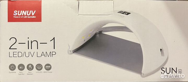 Лампа для ногтей SUN UV 6