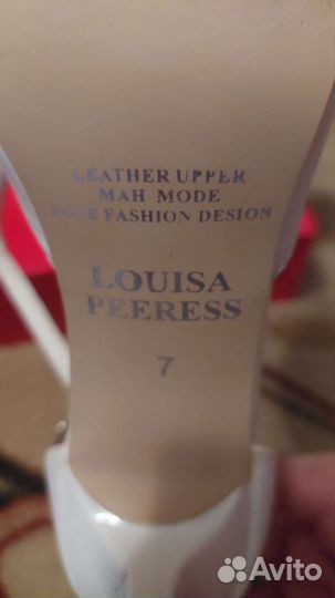 Свадебные туфли 38