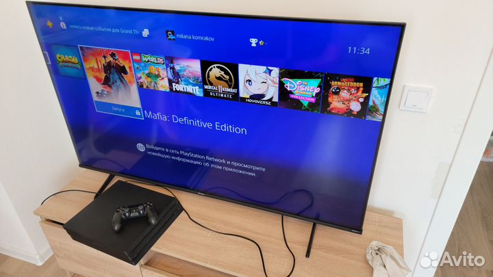 Sony playstation 4 PS4 pro 1tb с играми
