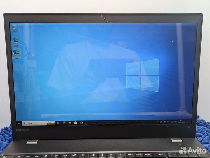Ноутбук Lenovo ThinkPad T570 i5 8Gb 500Gb FHD