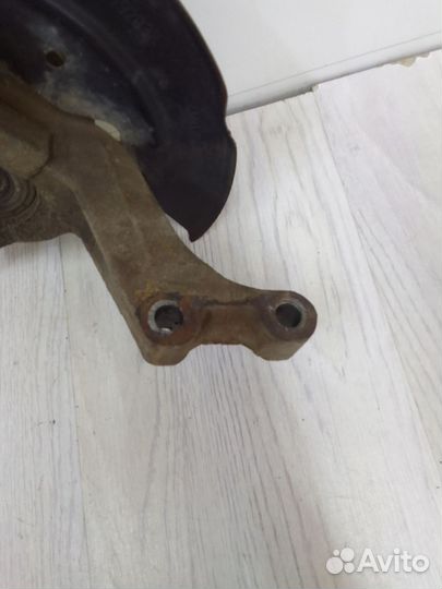 Кулак поворотный Цапфа Ступица в сборе Renault san