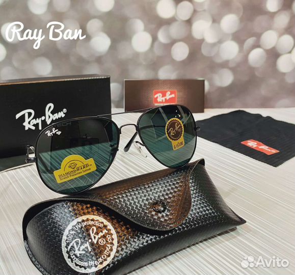 Солнцезащитные очки ray ban авиатор