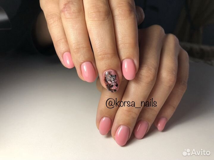 Маникюр, шеллак, наращивание, дизайн