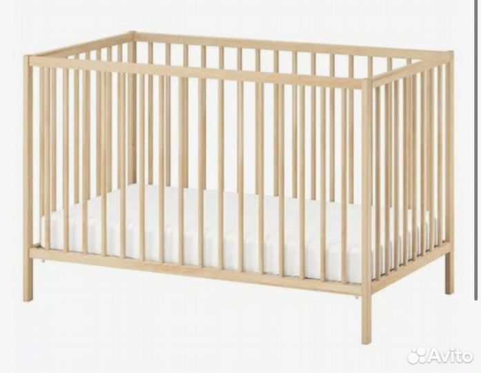 Детская кровать IKEA с матрасом