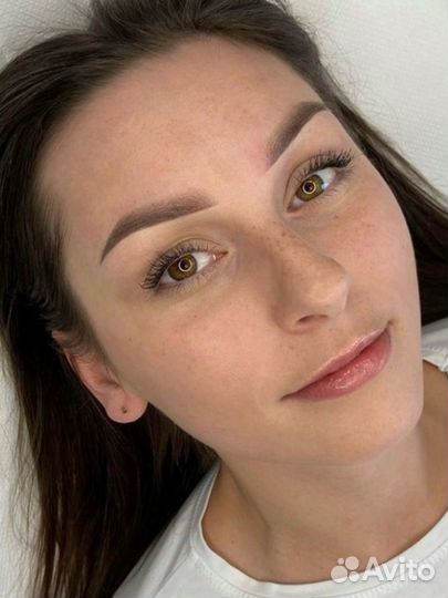 Перманентный макияж бровей губ татуаж