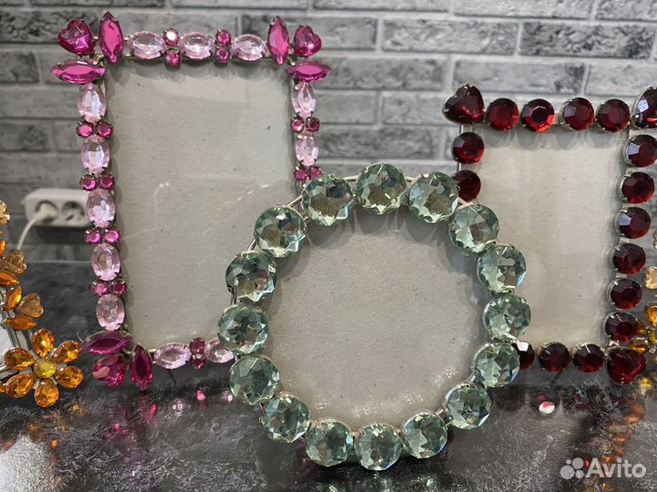 Рамка для фото в стразах (нереально красивые)