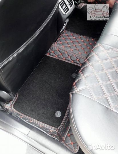 3D коврики из экокожи