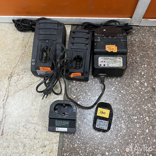 Зарядные устройства для шуруповертов