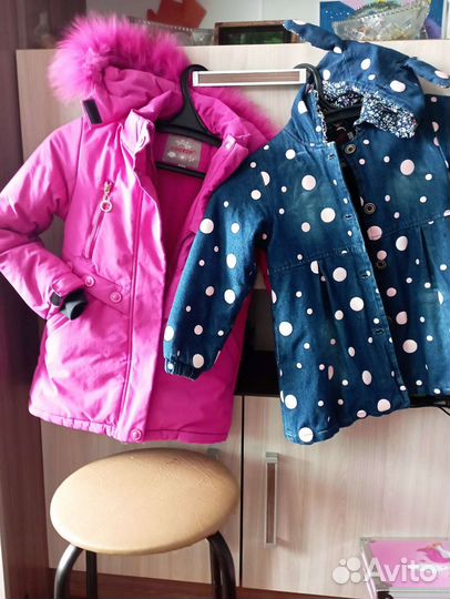 Курточка для девочки 110