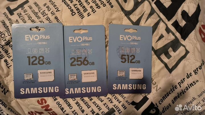 Карта памяти Samsung EVO Plus micro SD 512gb