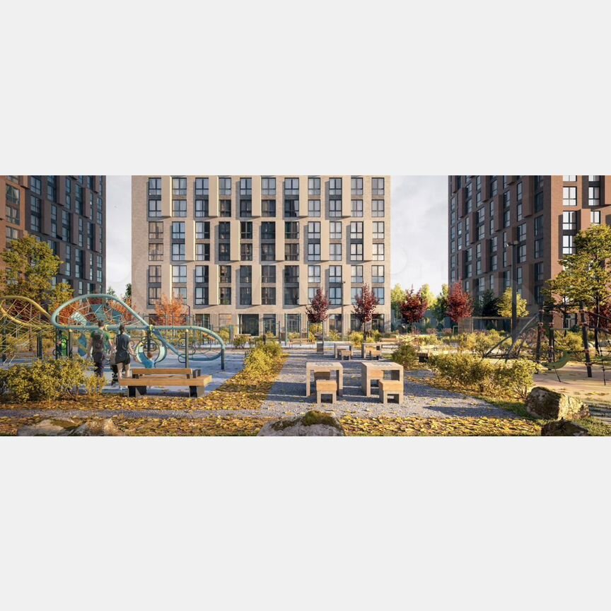 2-к. квартира, 59,6 м², 2/12 эт.