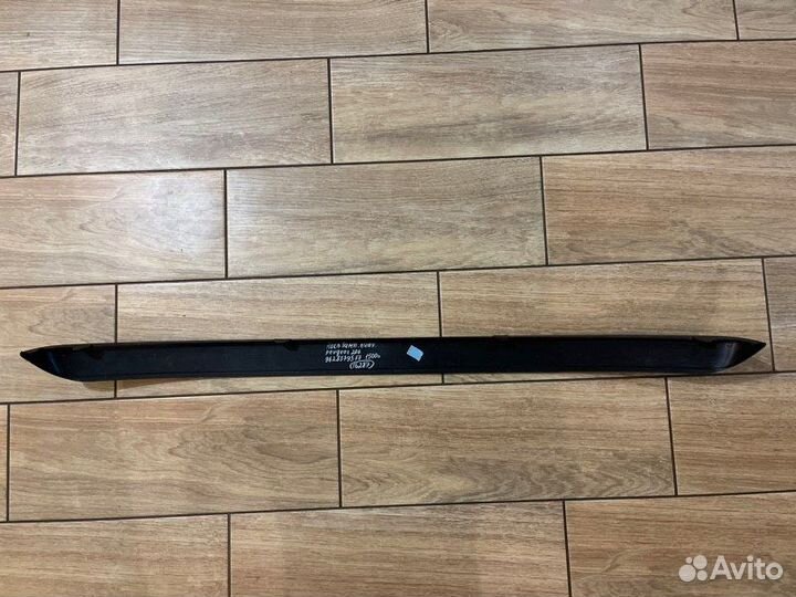 Накладка бампера Peugeot 206