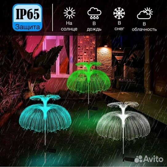 Светильник садовый на солнечной батарее