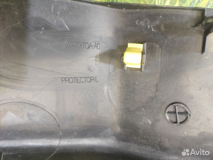 Расширитель (накладка) крыла заднего левый лев. за