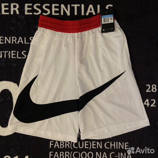 Шорты Nike Big Swoosh оригинал белые