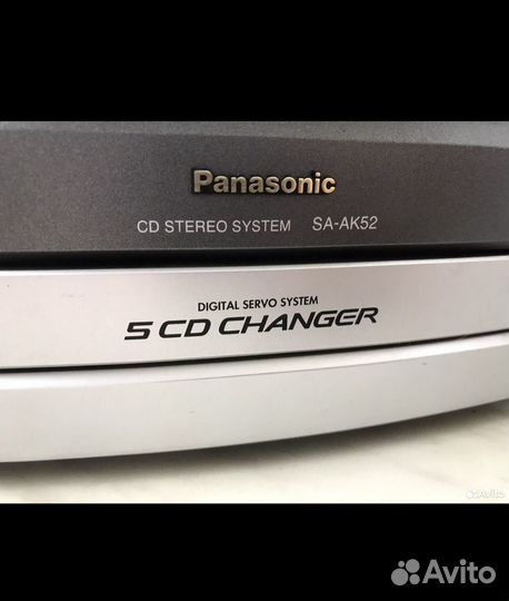 Музыкальный центр panasonic sa ak 52
