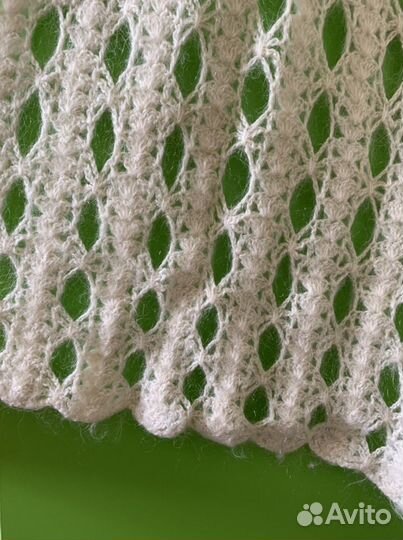 Ажурная шаль(палантин) свадебная