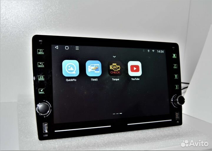 Андроид магнитола 10 дюйм с крутилками