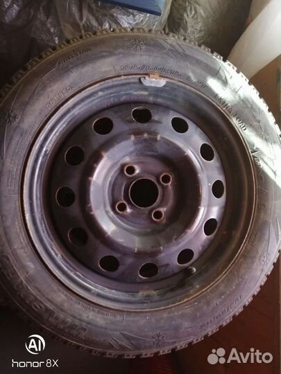 R15 Nexen Winguard Ice 195/60, PCD 4x100 DIA 54.1