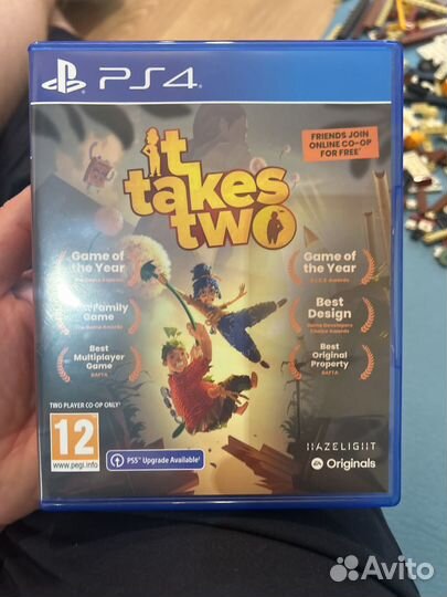 It takes two ps4 диск