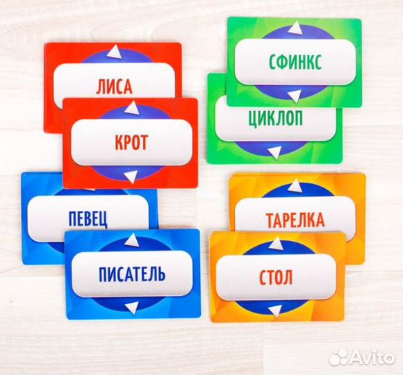 Настольная игра на угадывание 