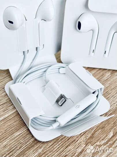 Наушники Apple проводные, оригинал