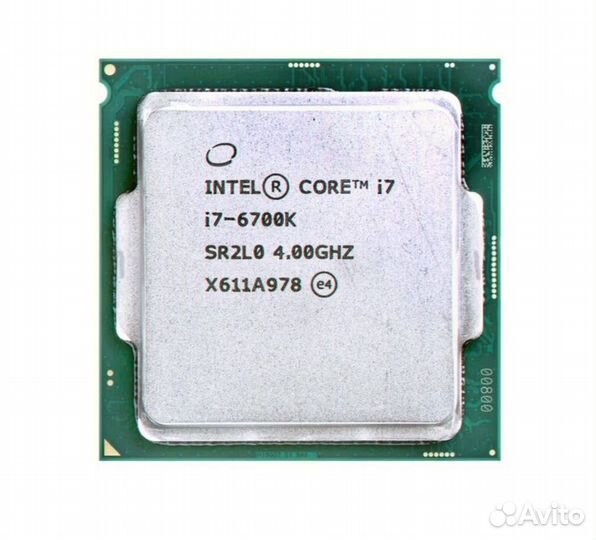 Процессор i7 - 6700k