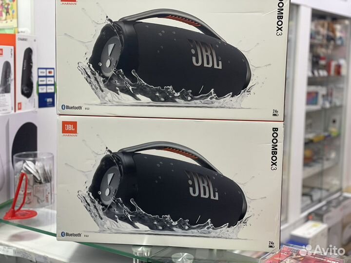 Колонка jbl boombox 3 новая ростест