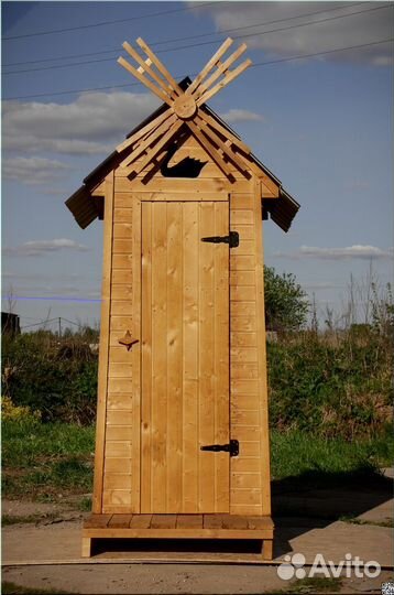 Уличный туалет с установкой HAT119