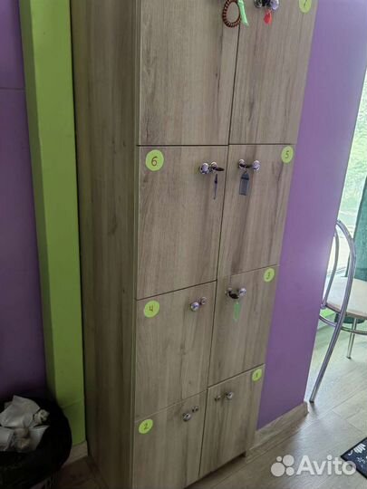 Шкафчики в раздевалку бу