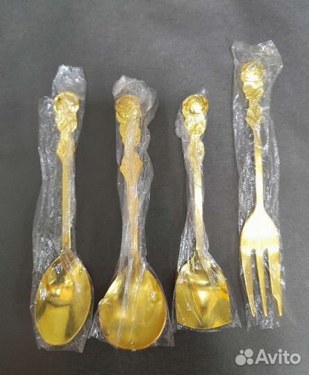 Винтажный набор десертных приборов Германия