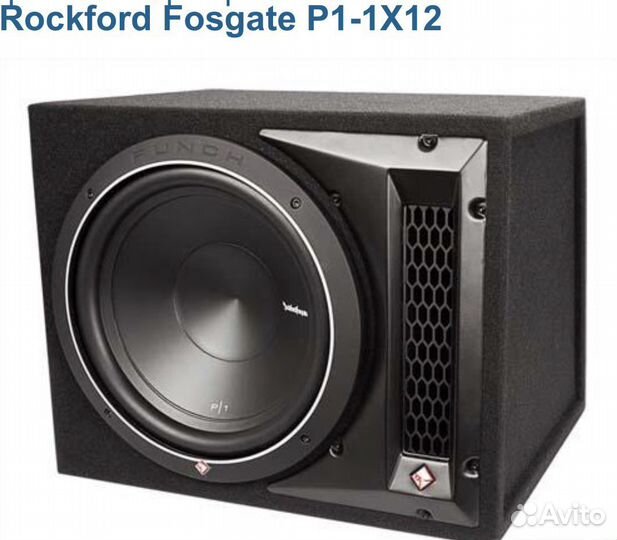 Сабвуфер Rockford Fosgate Punch P1-1х12