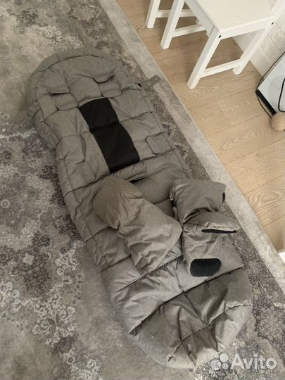 Конверт Mansita для новорожденного с муфтой