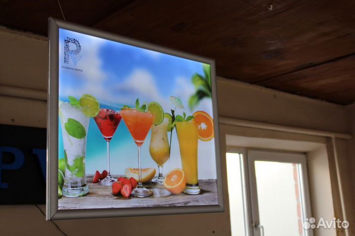 Световые панели Клик рамка