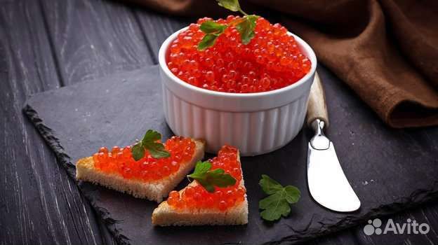 Красная икра (малосоленая)