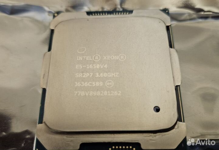 Процессор Intel Xeon e5 1650 v4