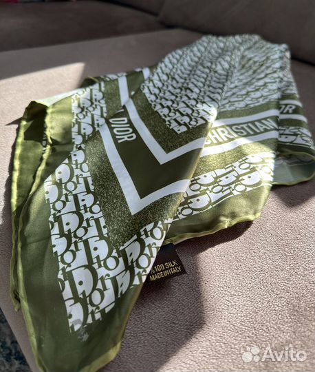 Шелковый платок dior