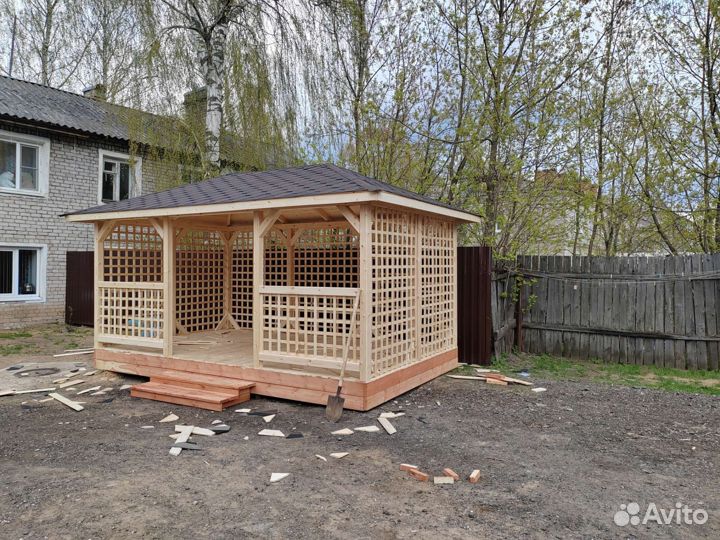 Строительство беседок