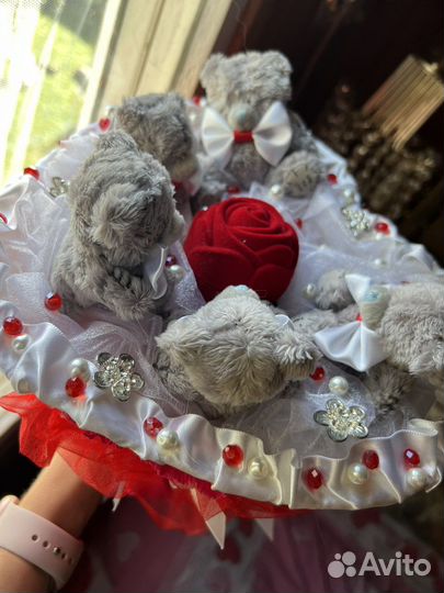 Букет из мишек