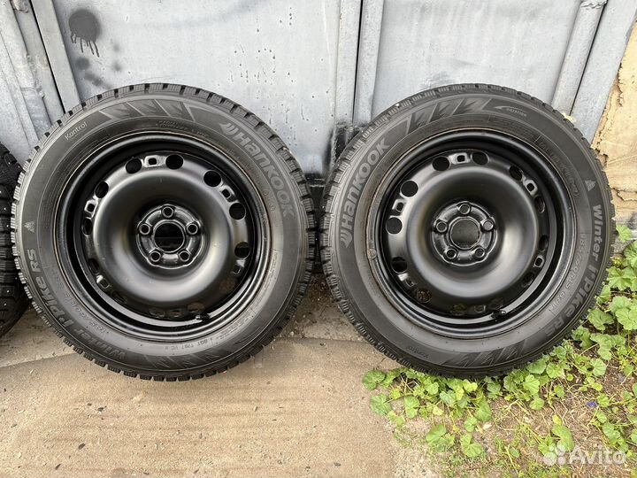 Комплект колес r15 5/100 (зима) polo, rapid