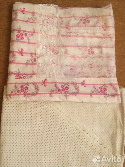 Пододеяльники новые и б/у, простынь на резинке