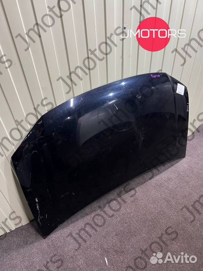Капот Volkswagen Touran 1 поколение дорест чёрный