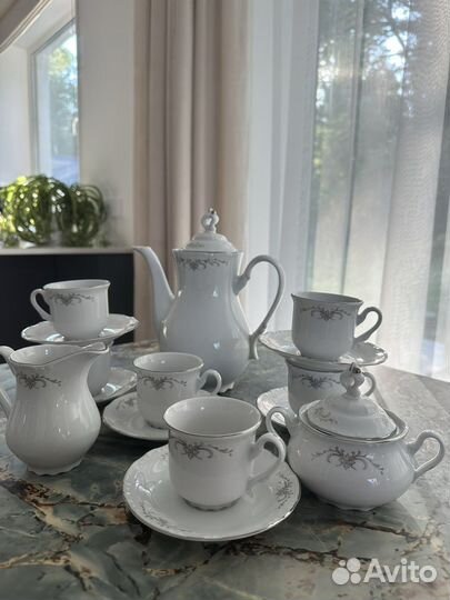 Сервиз кофейный thun Чехия