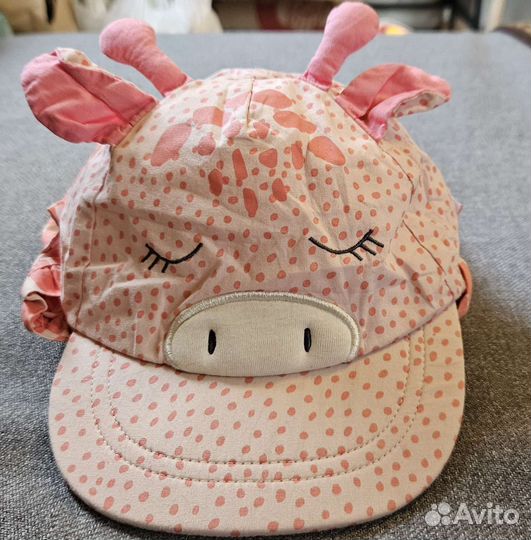 Кепка детская Mothercare с защитой шеи 47см(6-12)