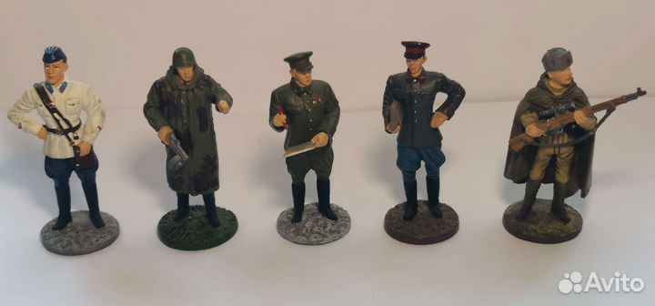 Оловянные солдатики в форме ВОВ ркка
